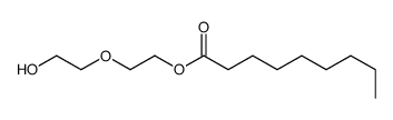 2-(2-hydroxyethoxy)ethyl nonanoate Structure