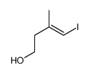(3E)-4-iodo-3-methyl-3-Buten-1-ol结构式