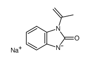 sodium salt of N-isopropenylbenzimidazolin-2-one Structure