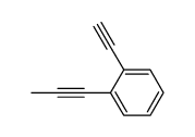 1-ethynyl-2-(prop-1-yn-1-yl)benzene结构式