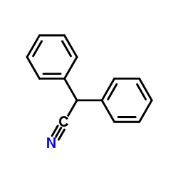 2,2-Diphenylacetonitrile Structure