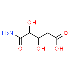Glutaramic acid,-bta-,-gamma--dihydroxy- (3CI) Structure