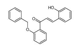 3-(2-hydroxyphenyl)-1-(2-phenylmethoxyphenyl)prop-2-en-1-one Structure