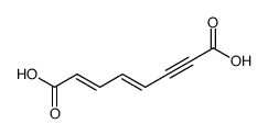 octa-2t,4t-dien-6-ynedioic acid结构式