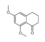 6,8-dimethoxy-3,4-dihydro-2H-naphthalen-1-one结构式
