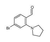 4-溴-2-吡咯烷基二苯甲醛图片