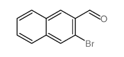 3-溴萘-2-羧醛结构式
