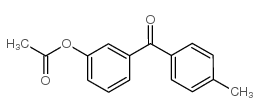 3-ACETOXY-4'-METHYLBENZOPHENONE结构式