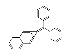 1-benzhydrylidenecyclopropa[b]naphthalene结构式