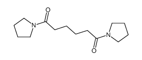 1,6-dipyrrolidin-1-ylhexane-1,6-dione Structure