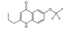 2-propyl-6-(trifluoromethoxy)-1H-quinolin-4-one Structure