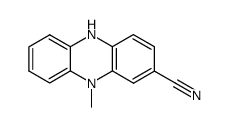 10-methyl-5,10-dihydro-phenazine-2-carbonitrile Structure