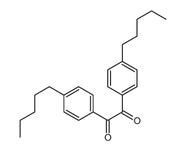 1,2-bis(4-pentylphenyl)ethane-1,2-dione结构式
