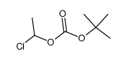 1-Chloroethyl tert-Butyl Carbonate Structure