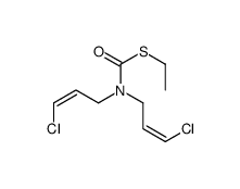 S-ethyl N,N-bis[(E)-3-chloroprop-2-enyl]carbamothioate结构式