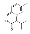 3-methyl-2-(3-methyl-6-oxopyridazin-1-yl)butanoic acid Structure