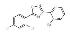 3-(2-溴苯基)-5-(2,4-二氯苯基)-1,2,4-噁二唑图片