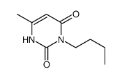 3-Butyl-6-methyl-2,4(1H,3H)-pyrimidinedione Structure