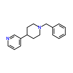 3-(1-苄基-4-基)吡啶结构式