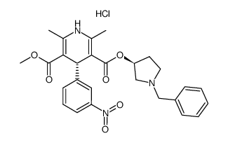 barnidipine hydrochloride Structure