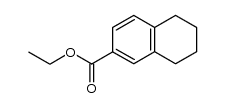 ethyl 5,6,7,8-tetrahydronaphthalene-2-carboxylate结构式