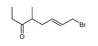 8-bromo-4-methyloct-6-en-3-one结构式