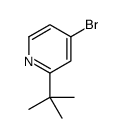 4-BROMO-2-(TERT-BUTYL)PYRIDINE Structure