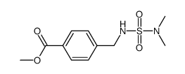 methyl 4-({[(dimethylamino)sulfonyl]amino}methyl)benzoate Structure