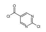 2-氯嘧啶-5-甲酰氯结构式