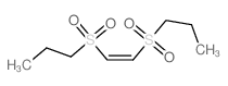 Propane,1,1'-[(1E)-1,2-ethenediylbis(sulfonyl)]bis- (9CI) Structure