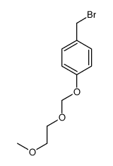 1-(bromomethyl)-4-(2-methoxyethoxymethoxy)benzene Structure