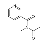 N-acetyl-N-methylnicotinamide Structure