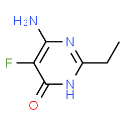 4(1H)-Pyrimidinone,6-amino-2-ethyl-5-fluoro-(9CI)结构式