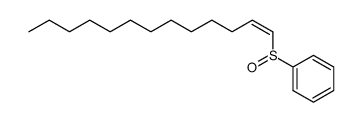 (Z)-1-(phenylsulfinyl)tridec-1-ene Structure