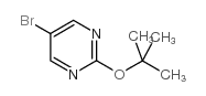 5-bromo-2-[(2-methylpropan-2-yl)oxy]pyrimidine Structure