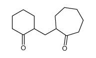 2-[(2-oxocyclohexyl)methyl]cycloheptan-1-one Structure