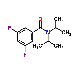 3,5-Difluoro-N,N-diisopropylbenzamide Structure