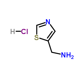(Thiazol-5-yl)methanamine hydrochloride Structure