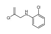 N-(2-chloro-2-propenyl)-2-chloroaniline Structure