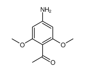 1-(4-amino-2,6-dimethoxyphenyl)ethanone Structure