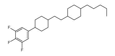 1,2,3-三氟-5-(4-(2-(4-戊基环己基)乙基)环己基)苯结构式