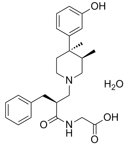 Alvimopan (monohydrate) structure