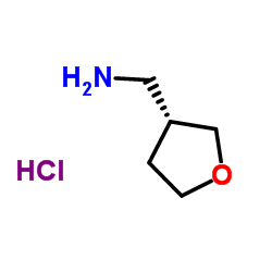 (3R)-氧杂戊-3-基甲胺盐酸盐结构式