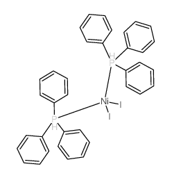 Nickel,diiodobis(triphenylphosphine)-, (T-4)- structure