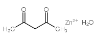 乙酰丙酮锌一水合物结构式