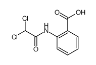 N-dichloroacetyl-anthranilic acid Structure
