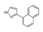 3-(1-naphthyl)-1H-pyrazole(SALTDATA: HCl) Structure