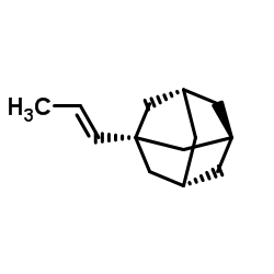 trans-1-(1-adamantyl)propene Structure