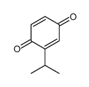 2-propan-2-ylcyclohexa-2,5-diene-1,4-dione结构式