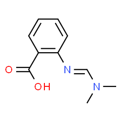 Benzoic acid, 2-[[(dimethylamino)methylene]amino]- (9CI)结构式